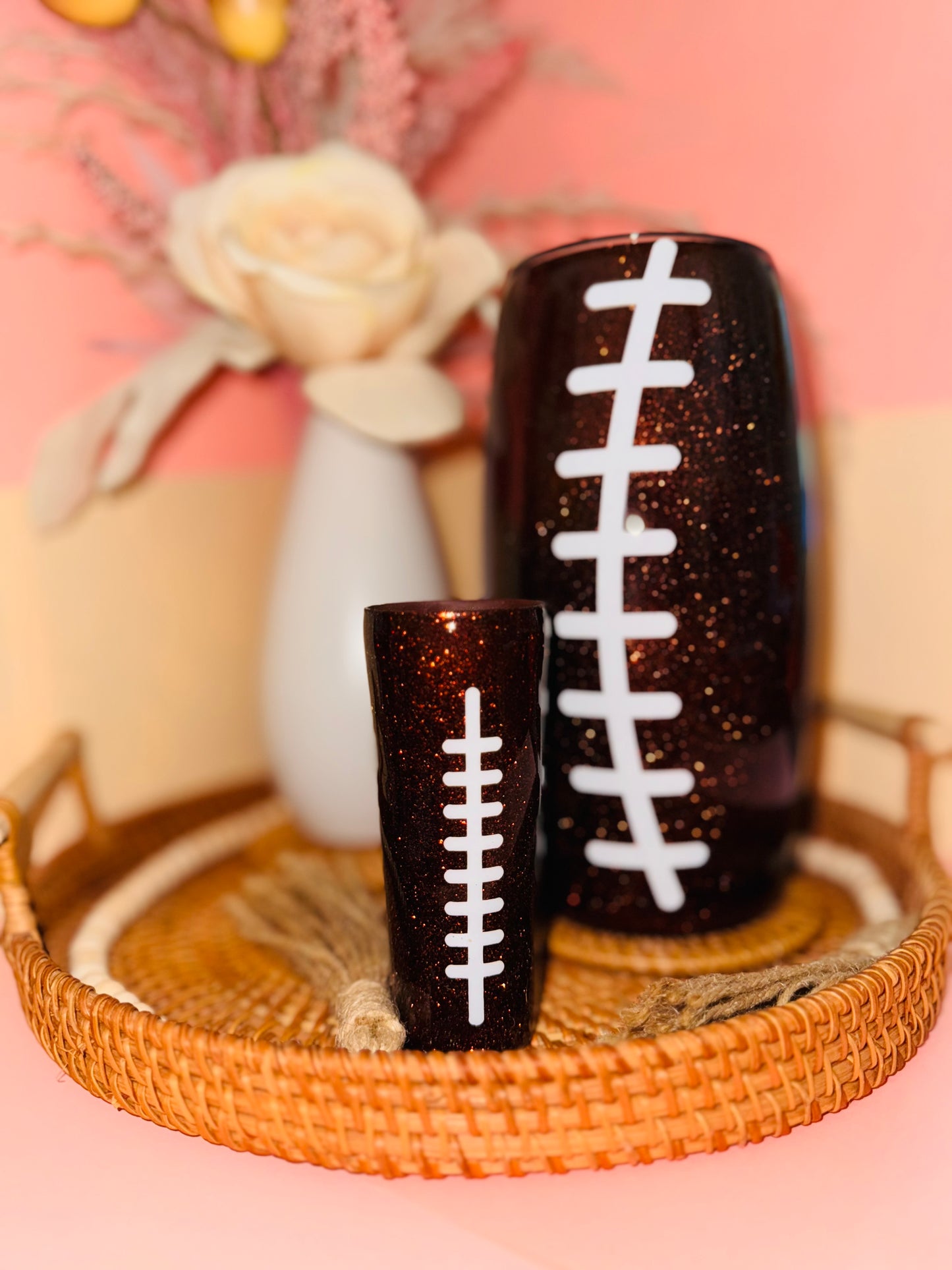 Football & Shotglass